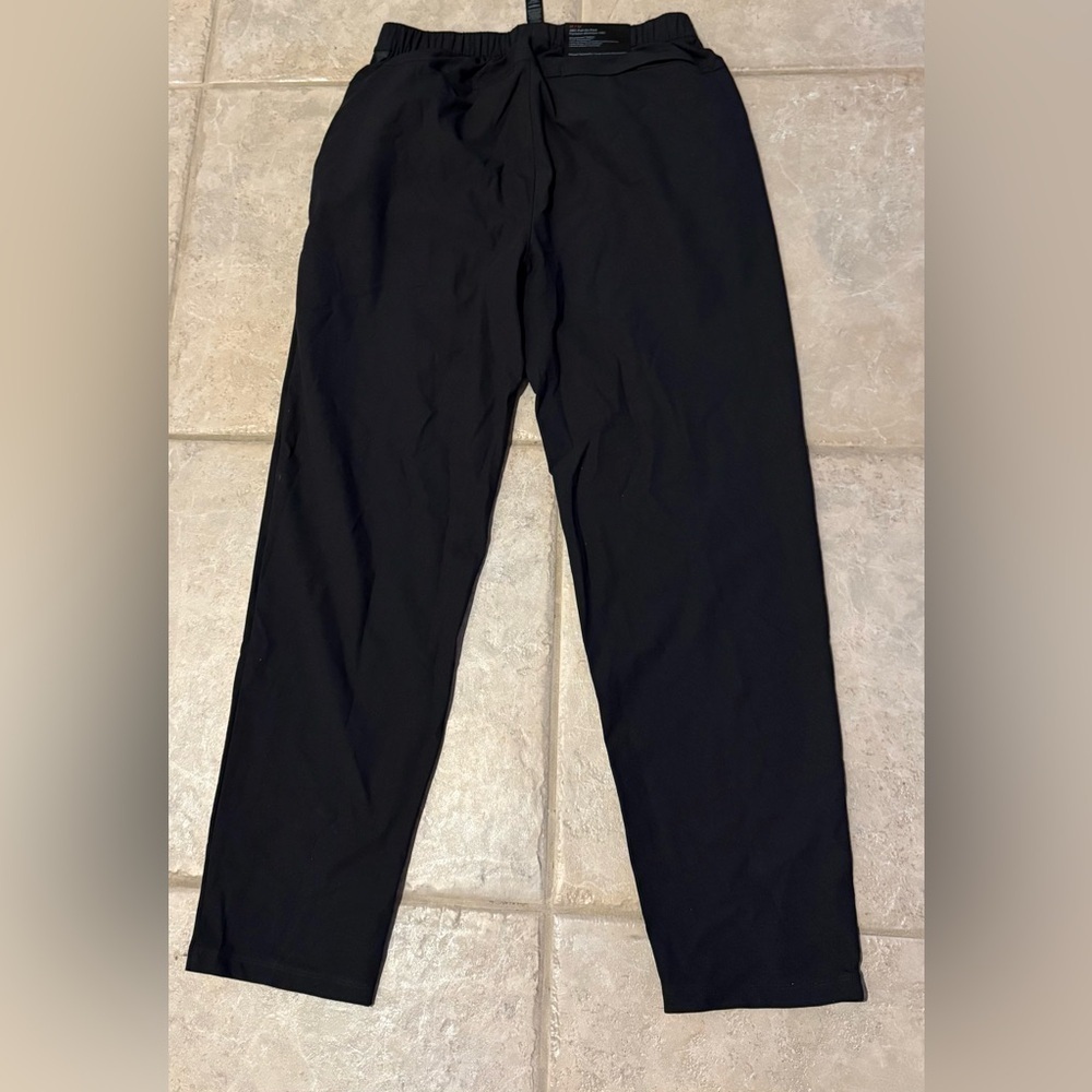 Lululemon ABC Warpstreme Pull-On Pant Men’s Medium Obsidian Relaxed Tapered Fit - Picture 7 of 11